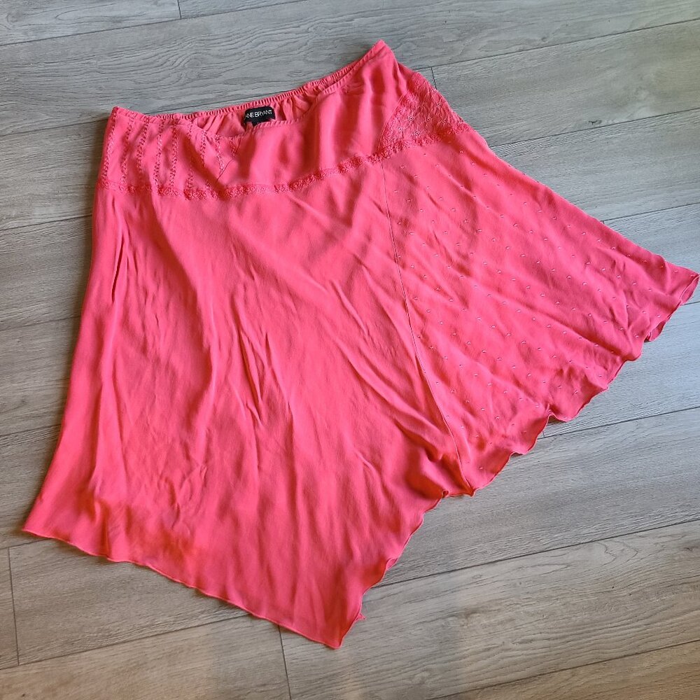 Pink Lane Bryant Asymmetrical Skirt Plus Size 22/24